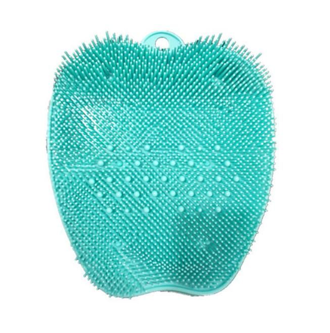 Women Shower Foot Massager Scrubber Cleaner, Color: Green