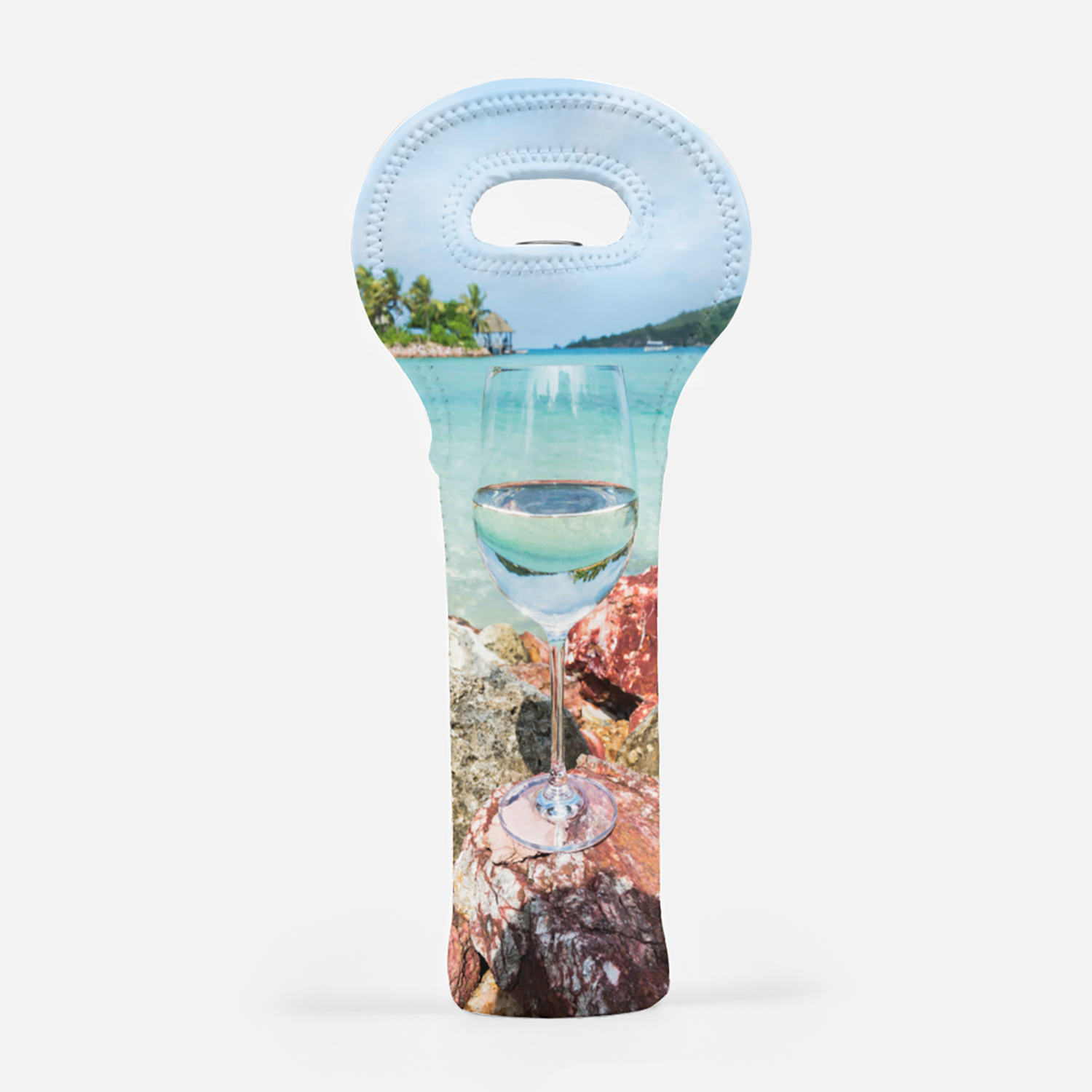 Taste of Island Vibes Wine Tote Taste of Island Vibes Wine Tote