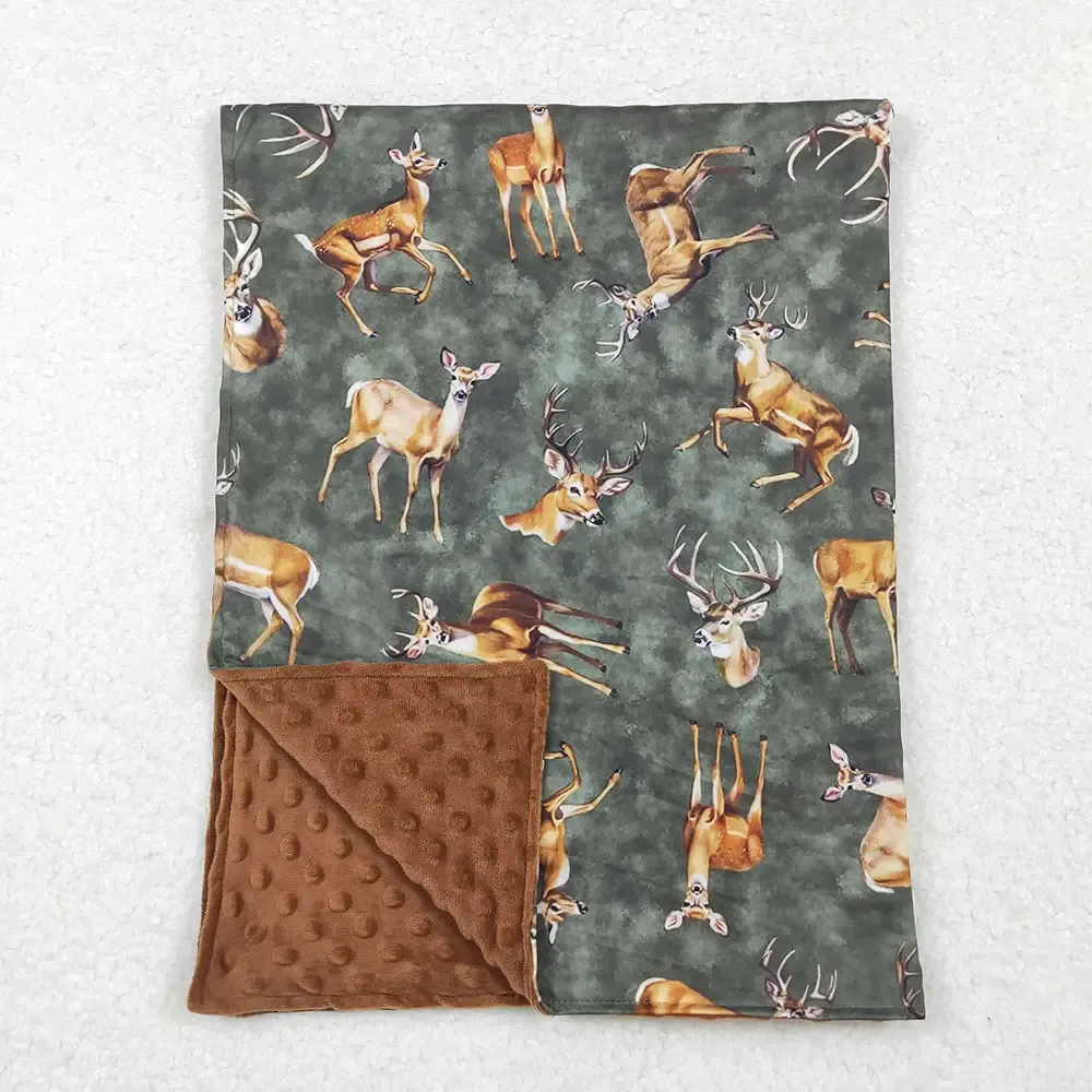 Whitetail Deer Minky Blanket