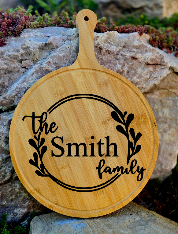 Paddle Board - Round Bamboo