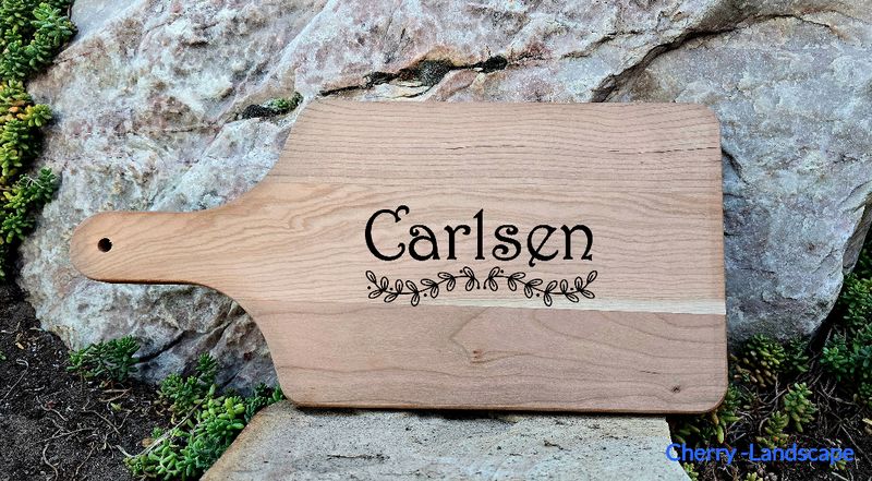 Charcuterie - Serving tray - Cherry or Maple wood