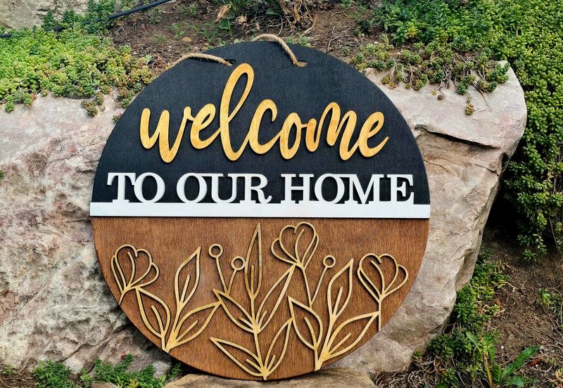 Front Door -Welcome To Our Home