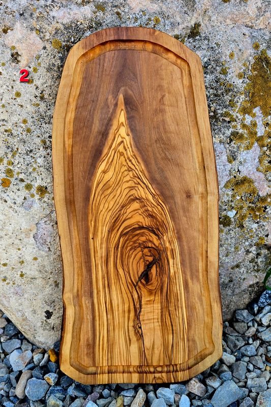 Charcuterie-Live Edge Olivewood