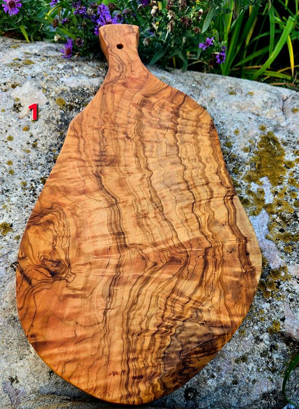 Charcuterie - Paddle Board  - Olive Wood