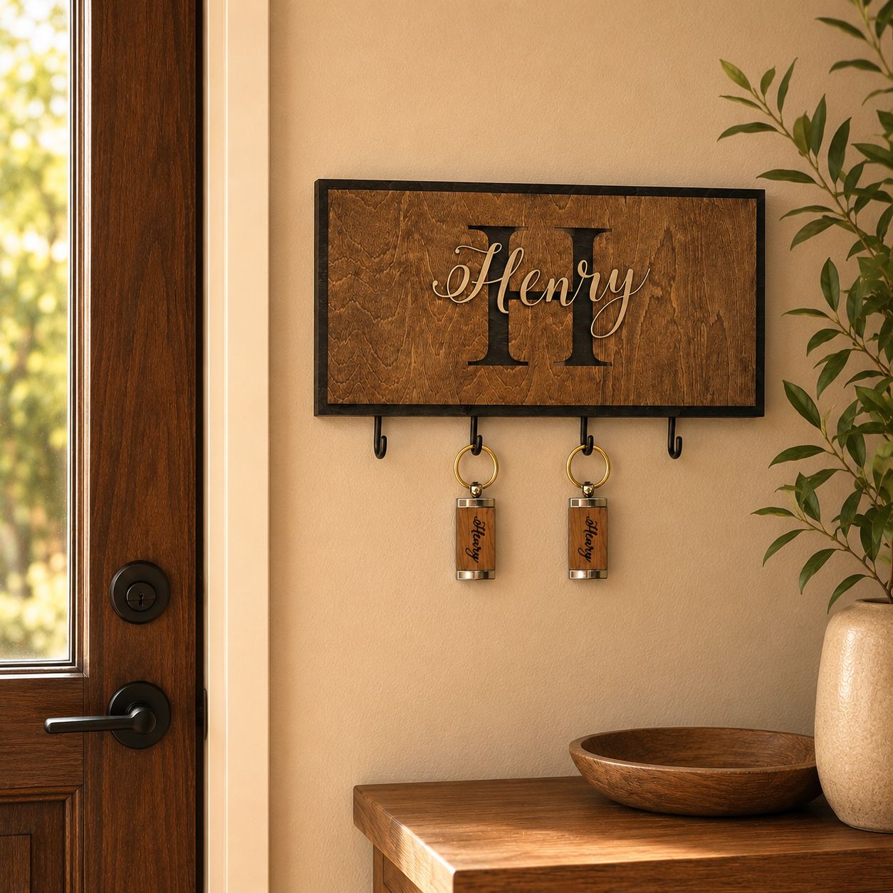 Personalized Key Holder