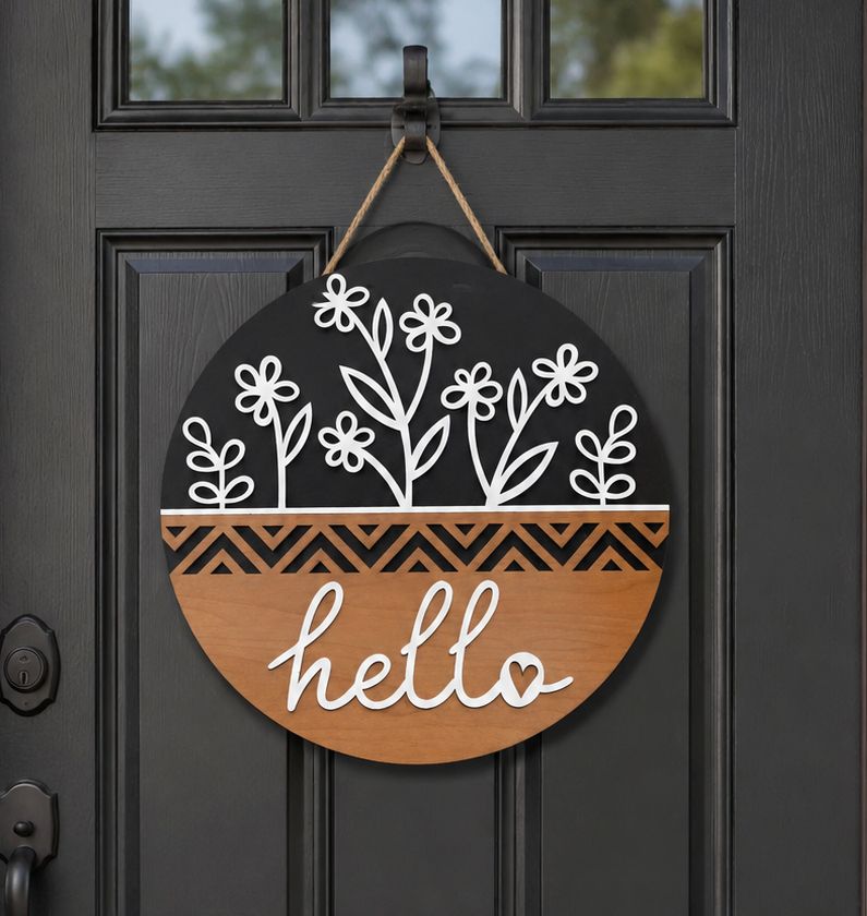 Front Door Hello Flowers