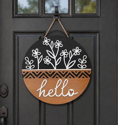 Front Door Hello Flowers