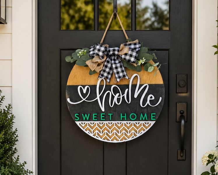 Front Door - Home Sweet Home