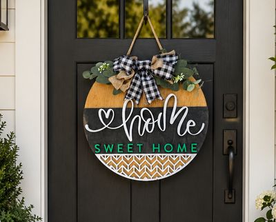 Front Door - Home Sweet Home