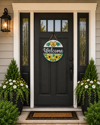 Front Door Hello Flowers