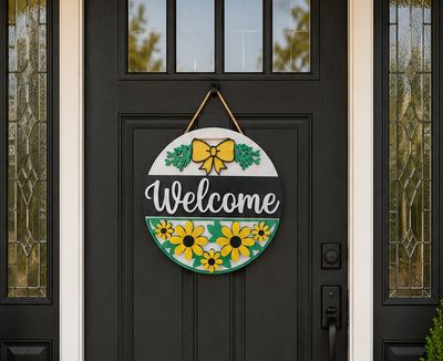 Front Door Hello Flowers