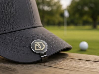 Custom Laser Engraved Golf Ball Marker