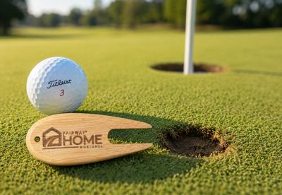 Custom Laser Egraved Divot Tool