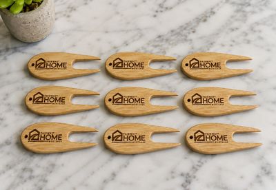 Custom Laser Egraved Divot Tool