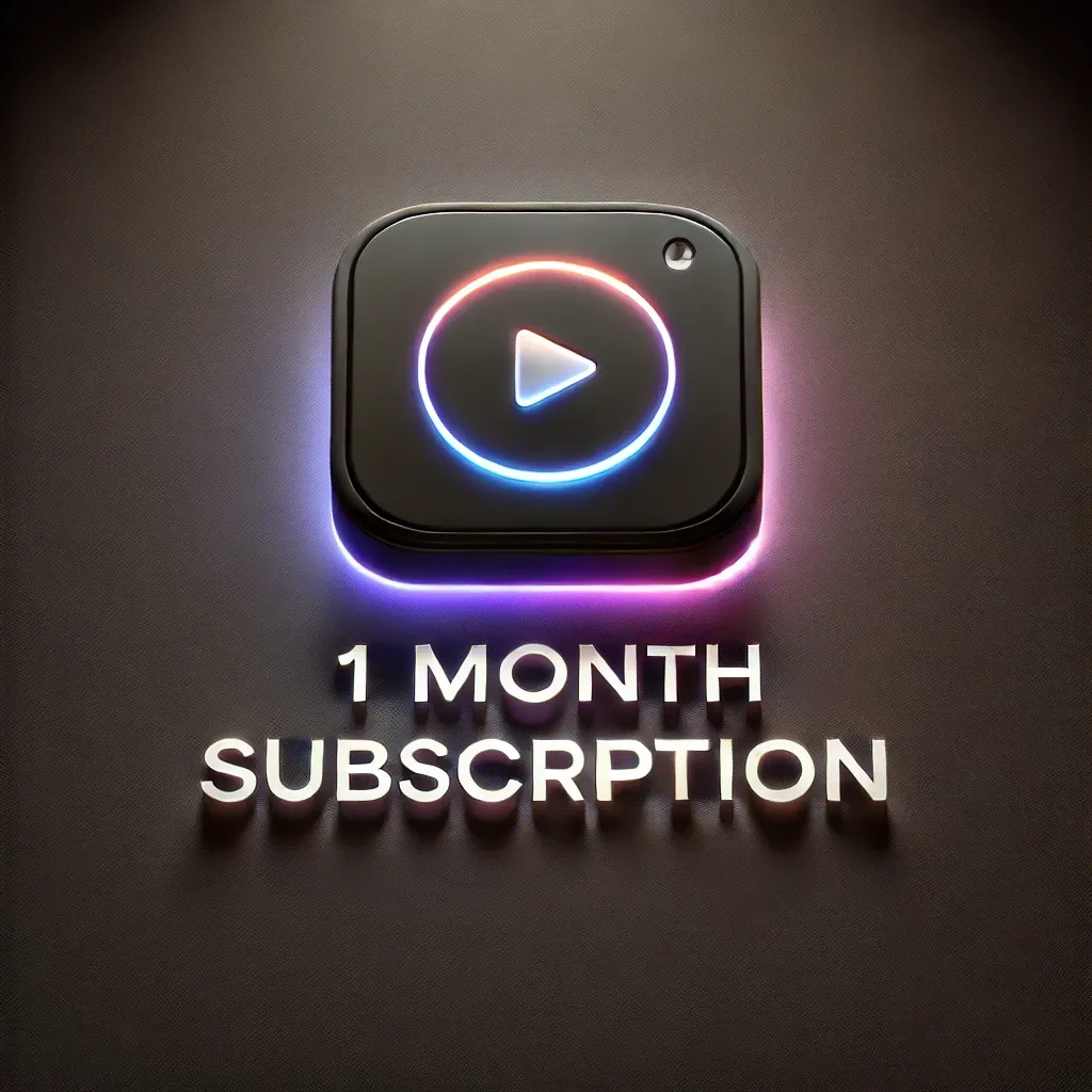1 Month subscription