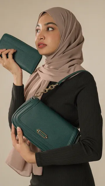 Green Chrisbella Handbag