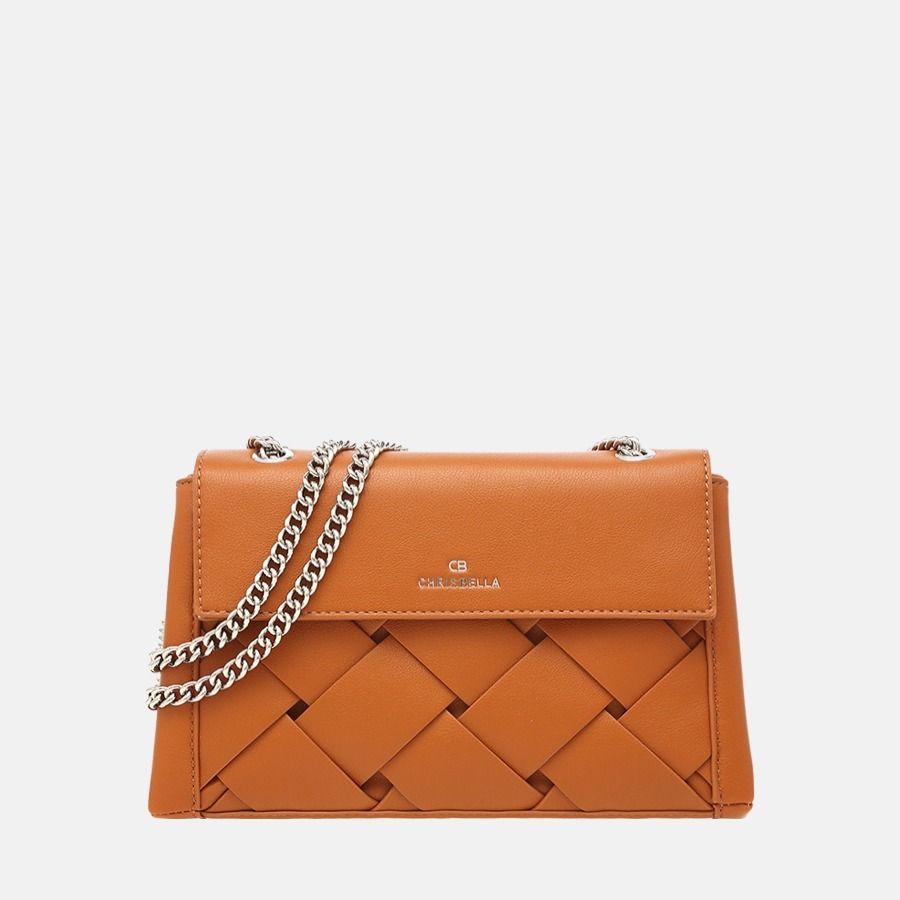 Chrisbella Classic Brown Handbag