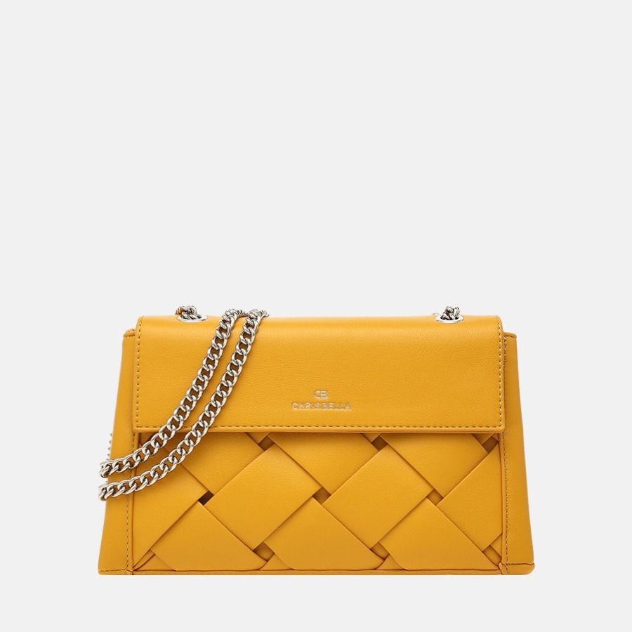 Chrisbella Classic Yellow Handbag