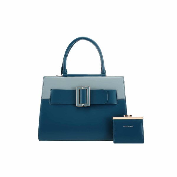 Chrisbella Blue Handbag