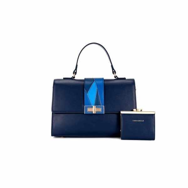 Chrisbella Blue Handbag