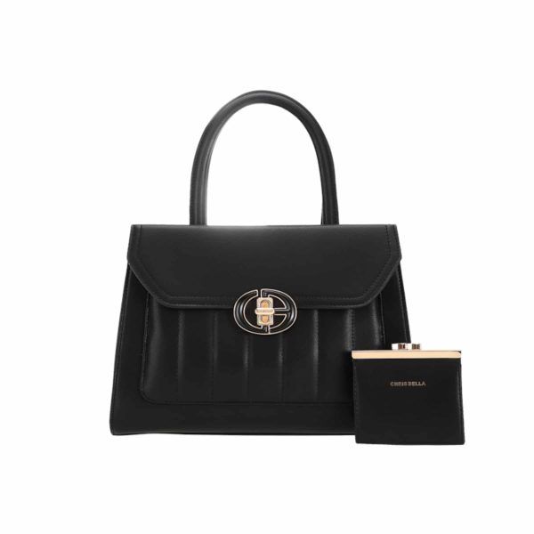 Chrisbella Black Handbag