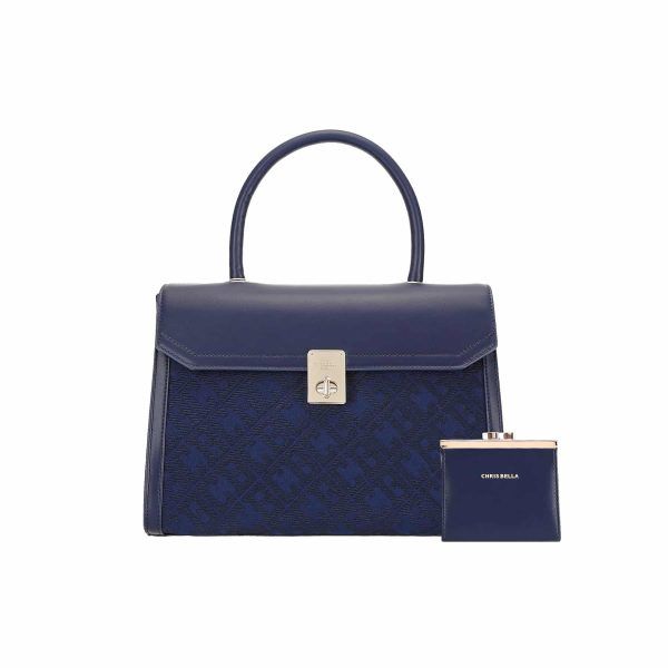 Chrisbella Blue Handbag