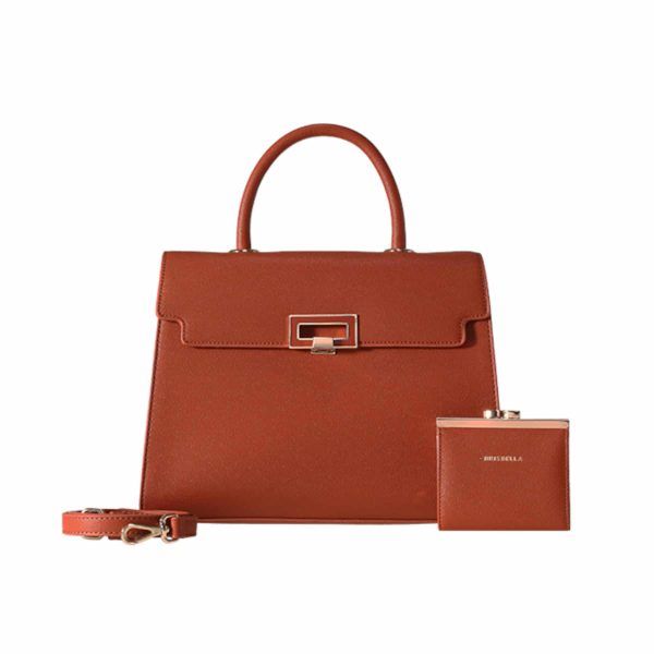 Chrisbella Burnt Orange Handbag