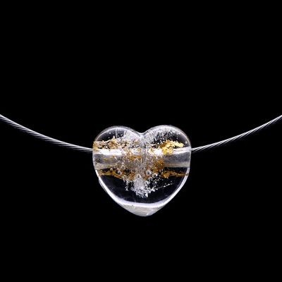 Heart Pendant Gold - horizontal