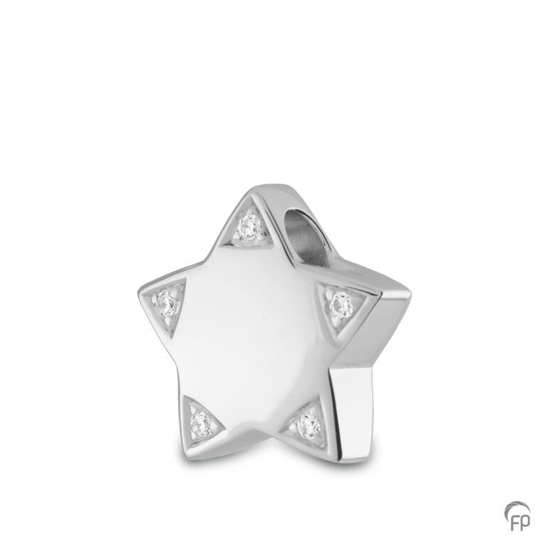 Star Pendant with zircons