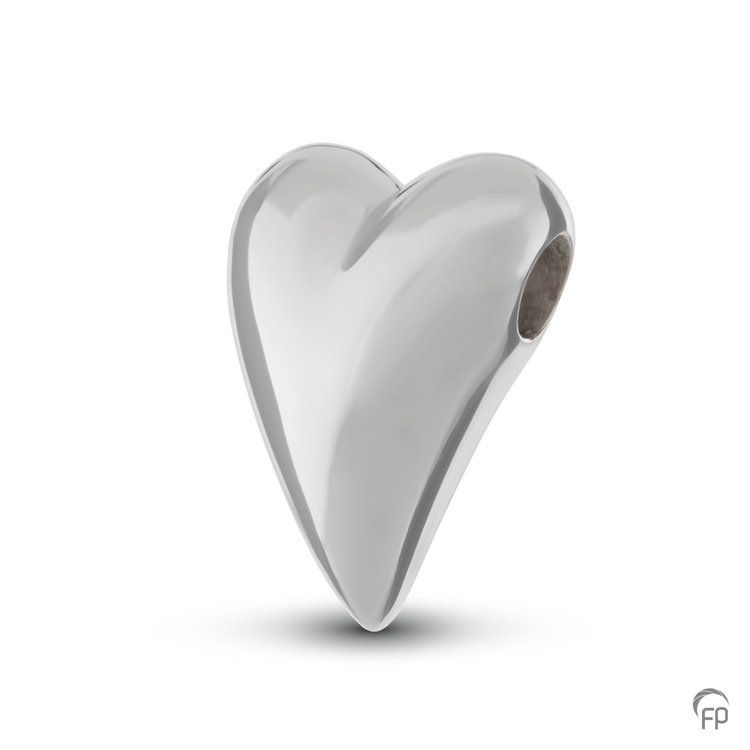 Asymmetrical Heart Pendant
