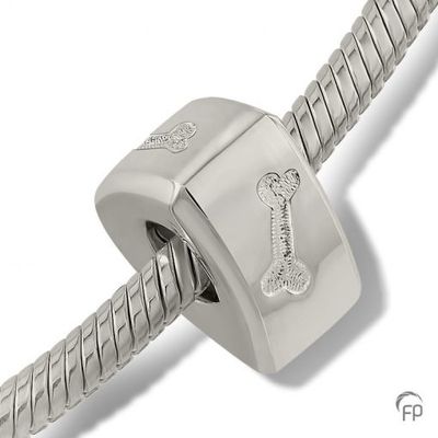 Triangle Bracelet Pet Bead with Bones