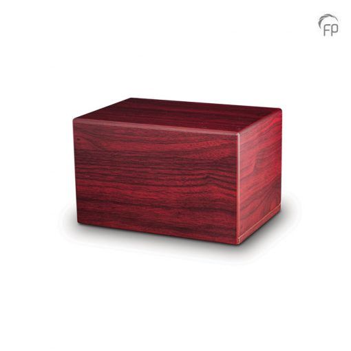 Wooden MDF Urn - mahogany
