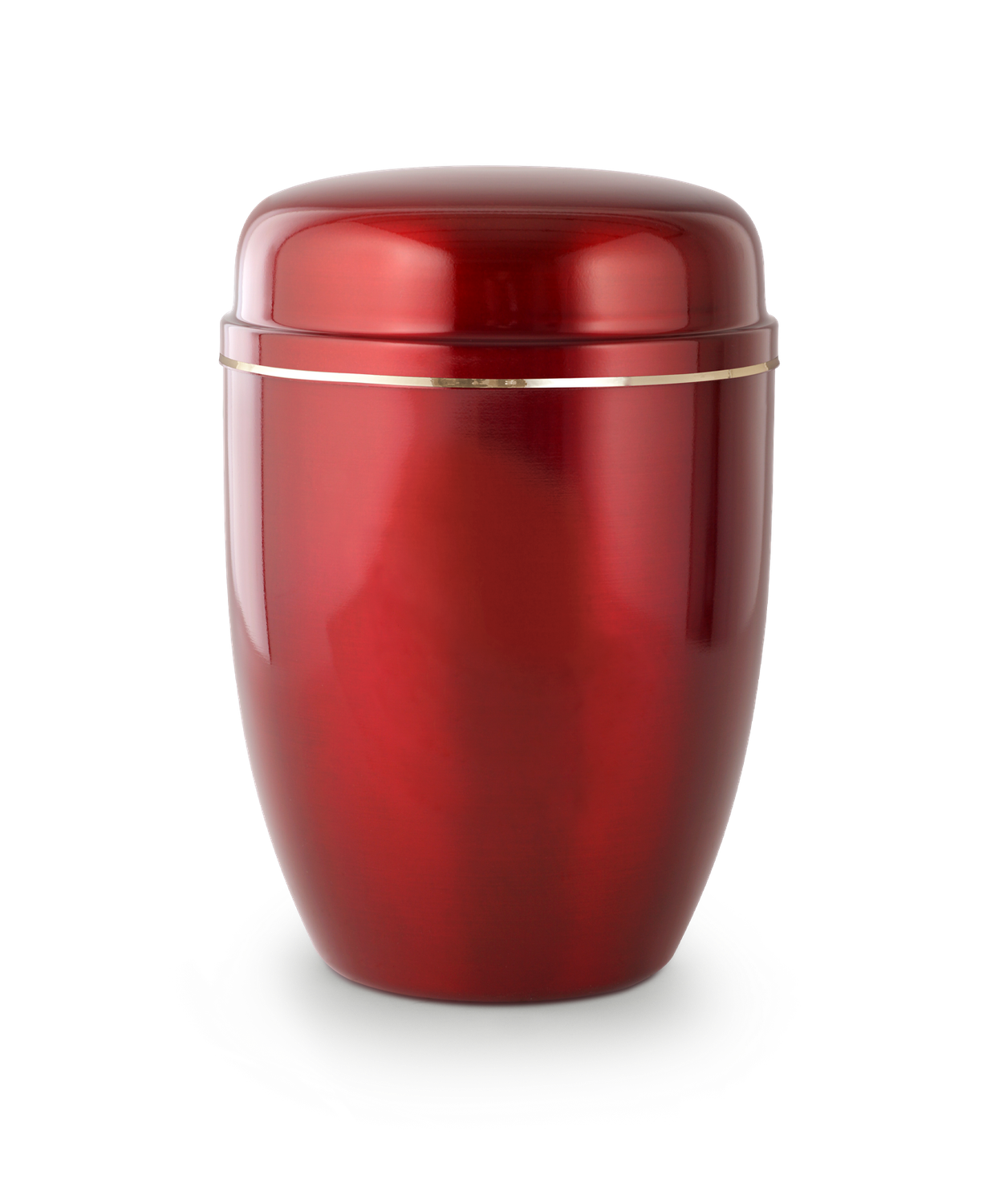 Urn Cover Economy - Red with a Gold Stripe