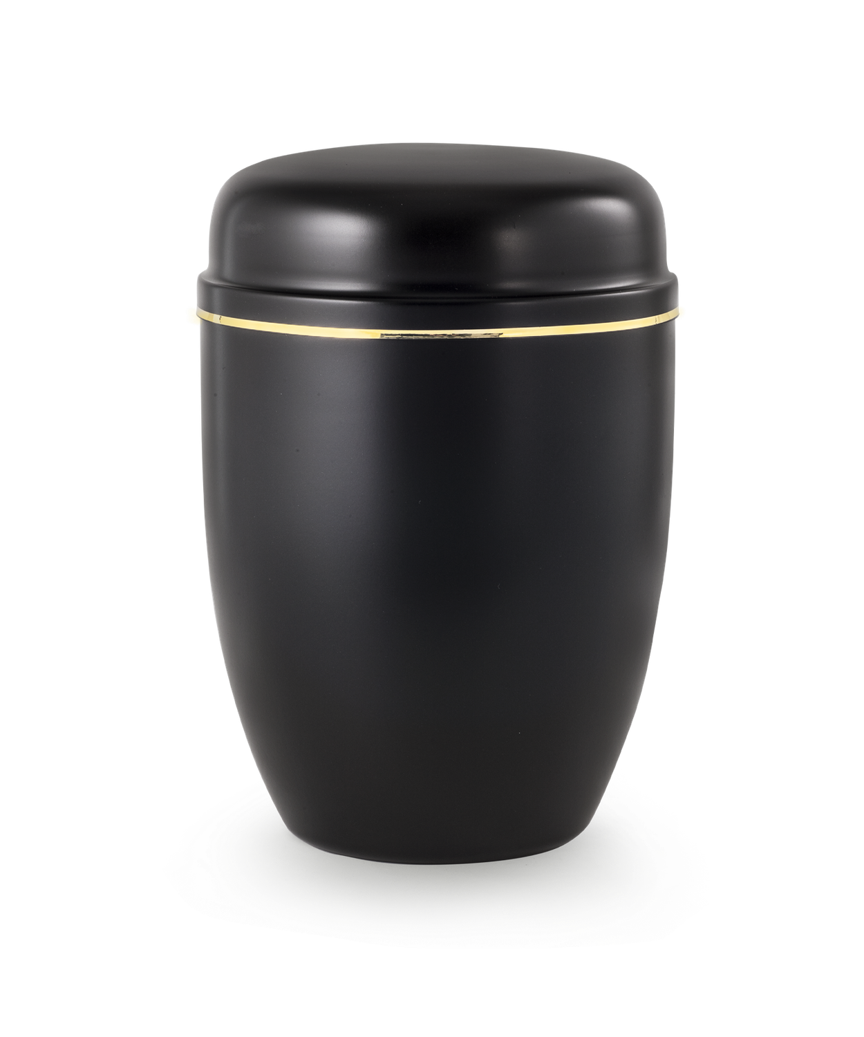 Urn Cover Economy - Black with a Gold Stripe