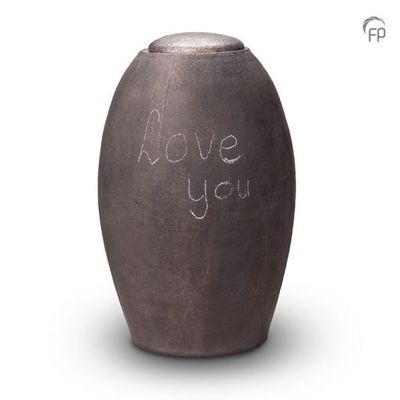 Ceramic outdoor urn My Feelings