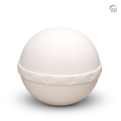 Sandy Bio urn Geos White