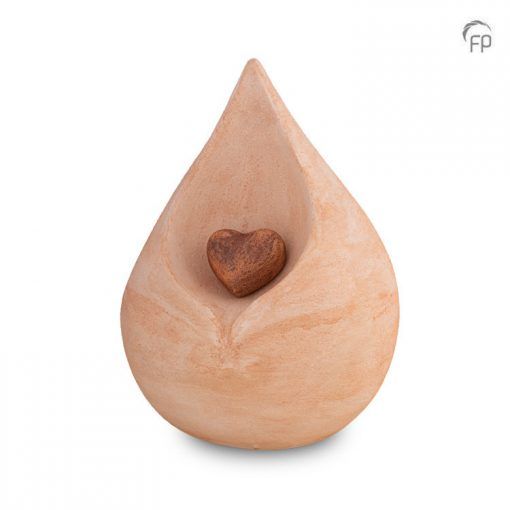 Bio urn Celest with Heart