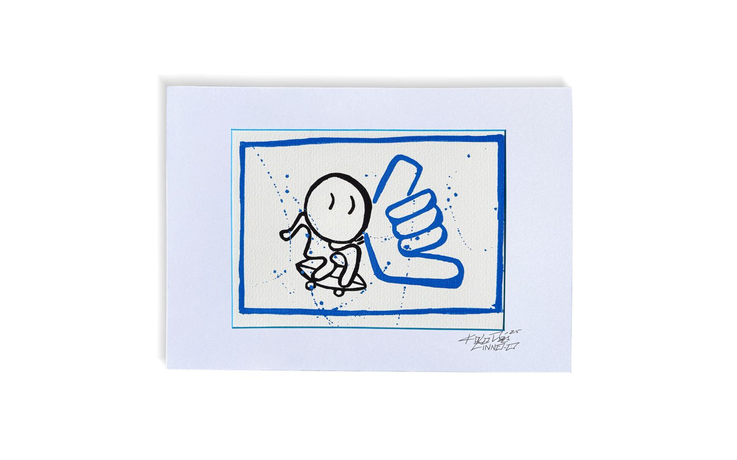 ​FICKO SKATE fine art print