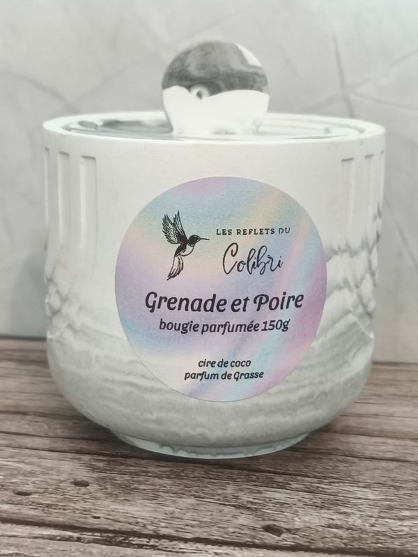 Bougie Grenade Poire - 150 g