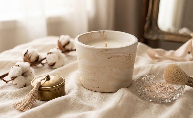 Bougie Poudre de riz - 120 g