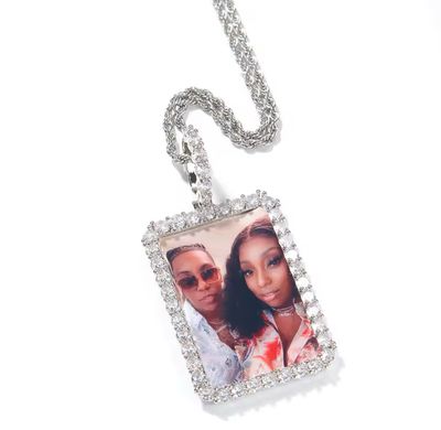 Square Photo Medallion