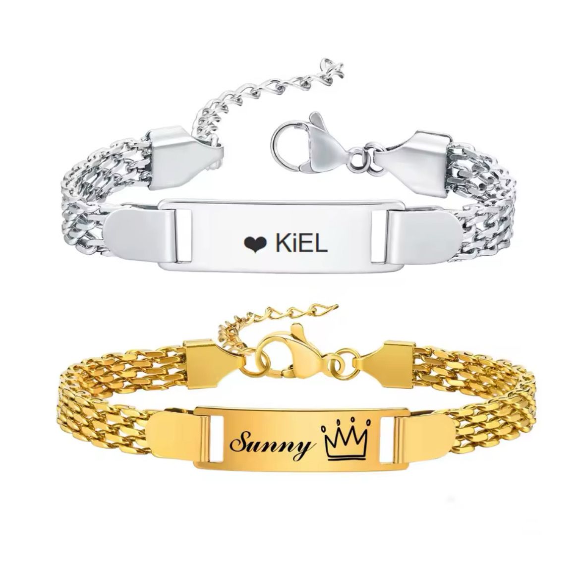 Fence Link Baby Bracelet