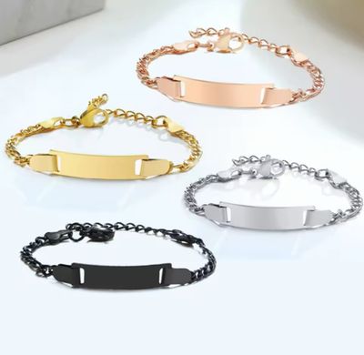 Flat Link Baby Bracelet