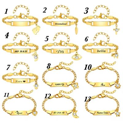 Diamond Charm Baby Bracelet