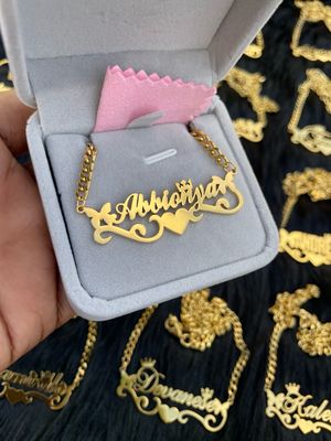 Slant Ribbon Butterfly Necklace