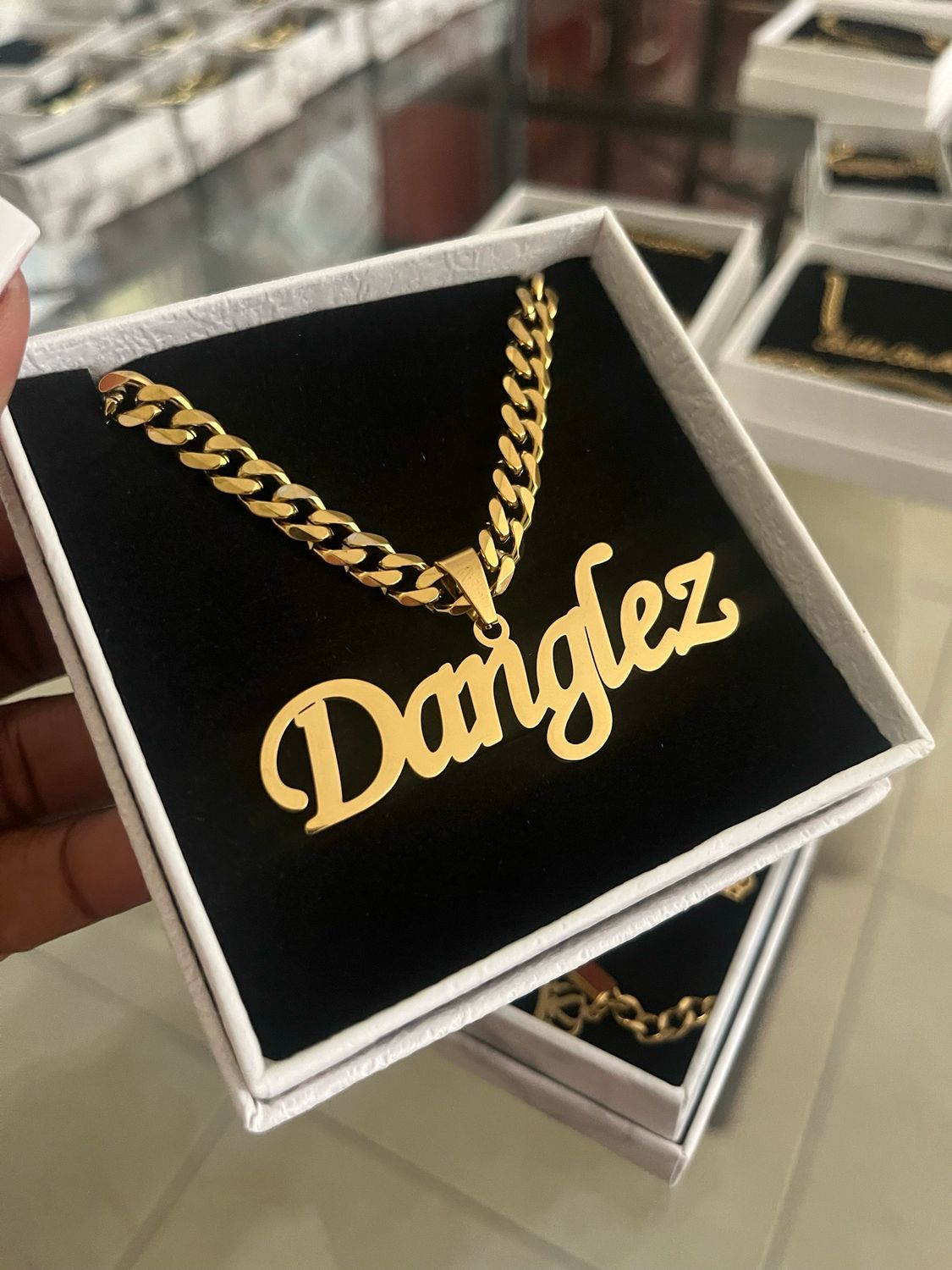 Custom Big Pendant 5mm Cuban Necklace