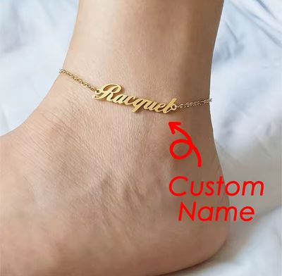 Regular Custom Anklet
