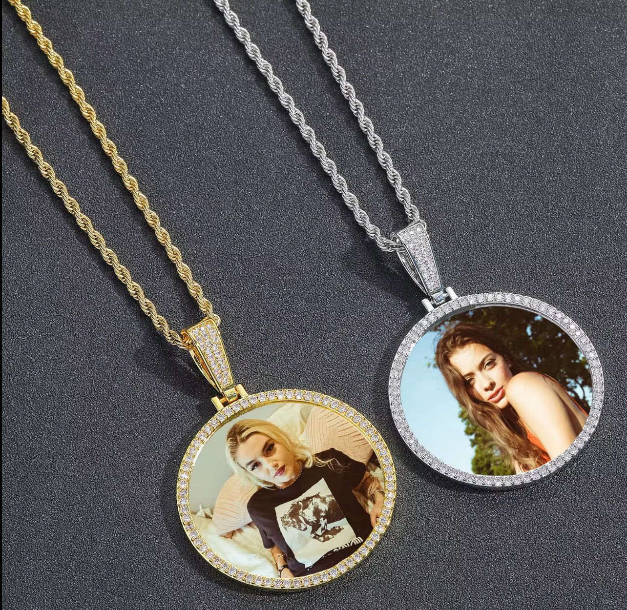 Small Photo Medallion