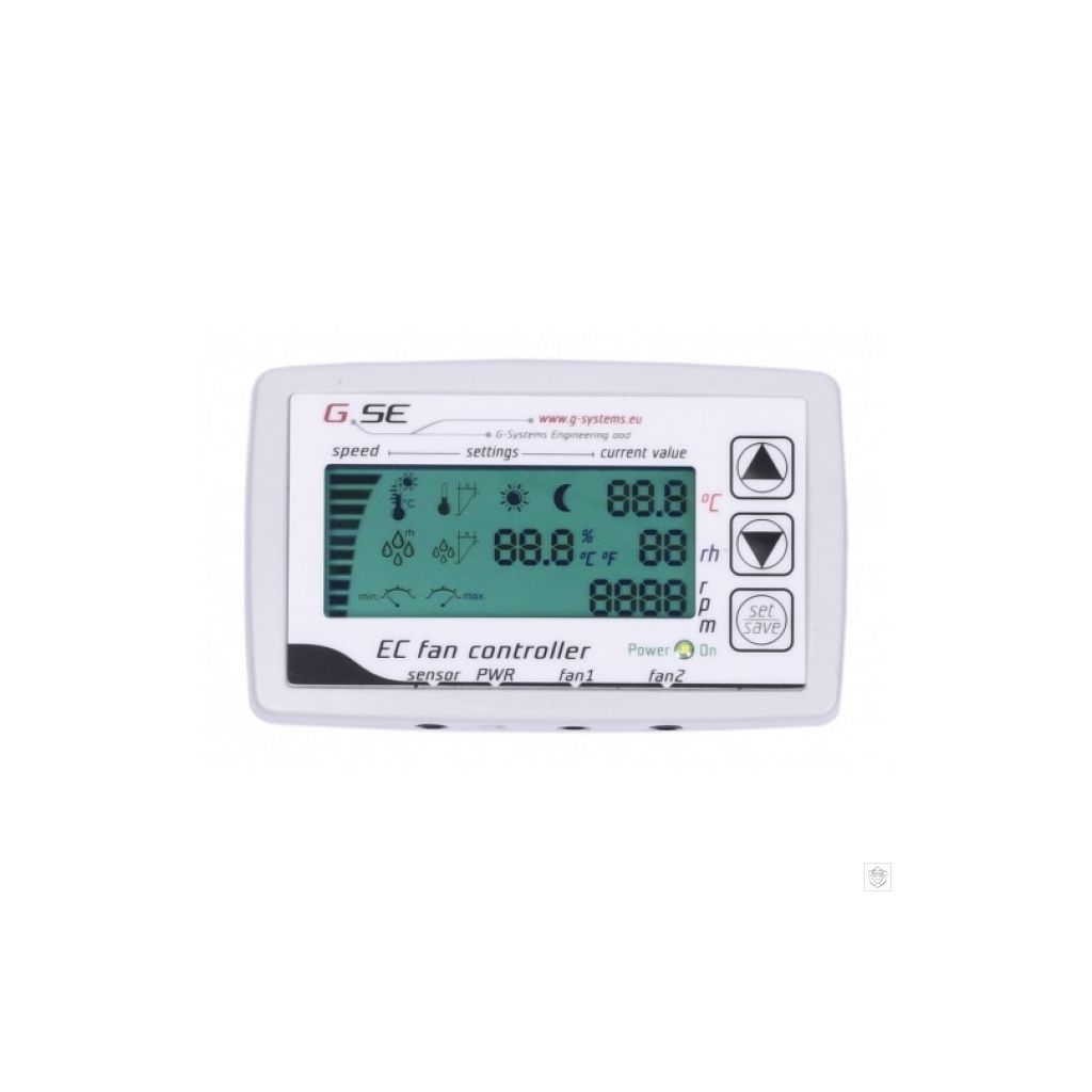 GSE EC-Lüftungssteuerung mit LCD Display