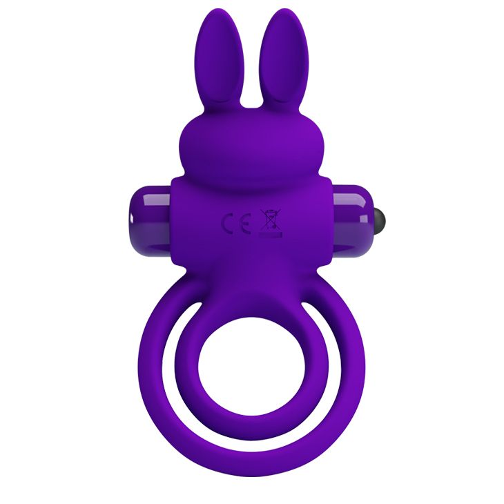 Vibrerende Bunny Cockring